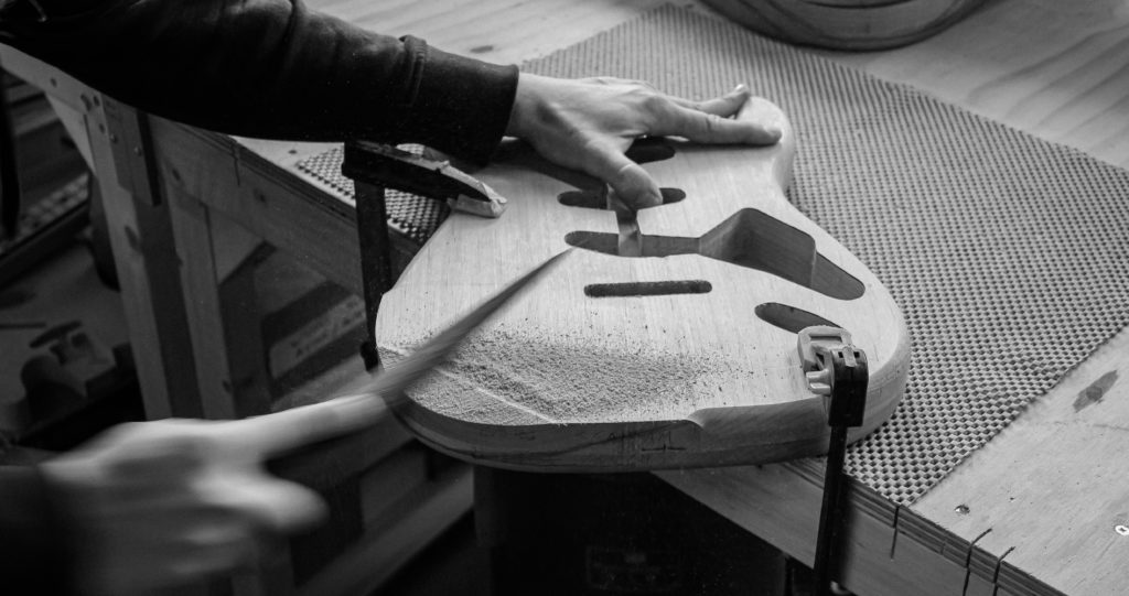 How We Make Our Guitars Del Tone